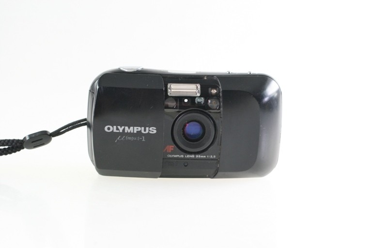 Olympus µ-1 mju-1 Kompaktkamera Kamera mit AF Lens 1:3.5 35mm 3.5 Optik - LESEN! - Picture 1 of 1