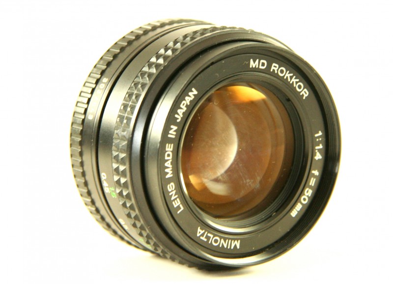 Minolta MD Rokkor 1:1.4 50mm 50 mm 1.4 XD-7 XD X700 lesen